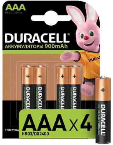 Аккумуляторные батарейки Duracell Turbo AAA 4шт арт. 965215