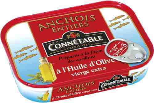 Анчоусы Connetable в оливковом масле 100г арт. 1042760