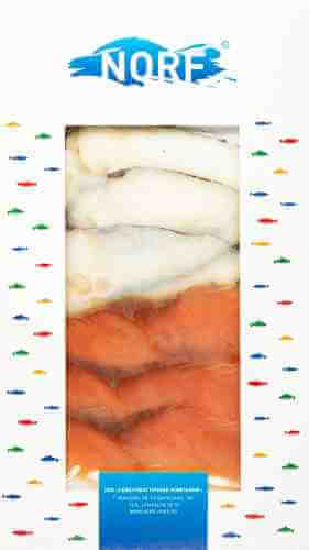 Ассорти рыбное Norf Кета-палтус подкопченное 100г арт. 549477