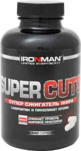 БАД IronMan Super Cuts Супер сжигатель жира 140 капсул арт. 980042