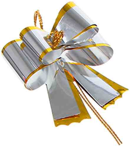 Бант декоративный Magic Pack Затягивающийся для оформления подарков 1*13*10см 2шт арт. 1189173