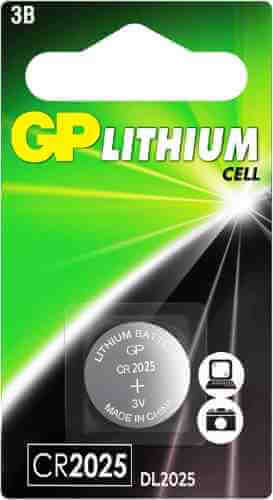 Батарейка GP Lithium Cell CR2025-8C1 арт. 386083
