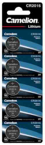Батарейки Camelion Lithium CR2016 5шт арт. 1062745