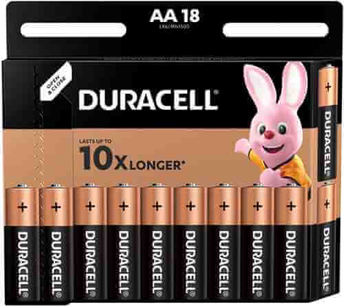 Батарейки Duracell Basic AA 18шт арт. 965205