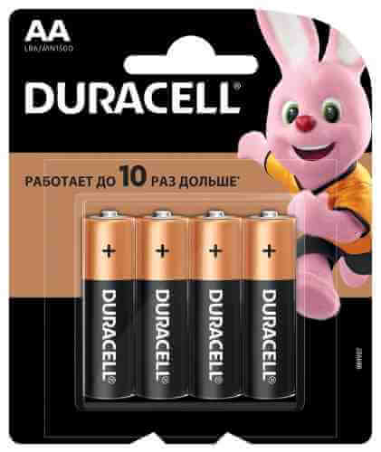 Батарейки Duracell К4 АА 4шт арт. 519775