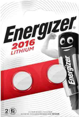 Батарейки Energizer Miniatures Lithium CR2016 2шт арт. 384445