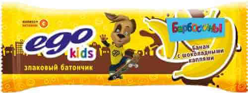 Батончик мюсли Ego Kids Банан с шоколадными каплями с витамином С 25г арт. 995701