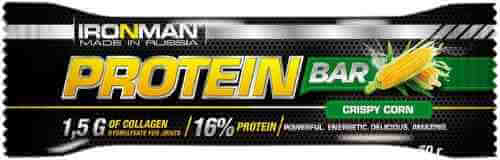 Батончик протеиновый IronMan Protein Bar Хрустящая кукуруза 50г арт. 476680