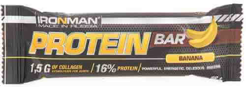 Батончик протеиновый ironMan Protein Bar со вкусом банана 50г арт. 662942