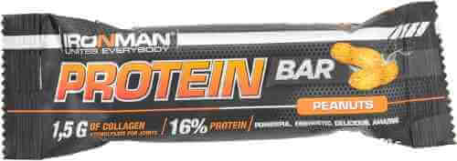 Батончик протеиновый ironMan Protein Bar со вкусом орех 50г арт. 662944