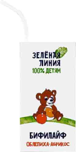 Бифилайф детский Маркет Зеленая линия Облепиха-Абрикос 2.5% 210г арт. 482931