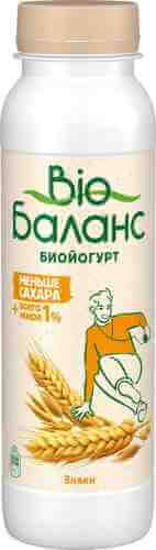 Биойогурт питьевой Bio Баланс со злаками 1% 270г арт. 969991