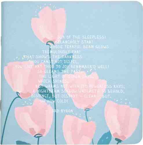Блокнот Be Smart Pastel Розовые цветы 17*17см 40л арт. 1070847