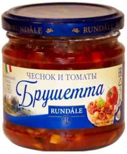 Брушетта Rundale Чеснок и томаты 190г арт. 1081218