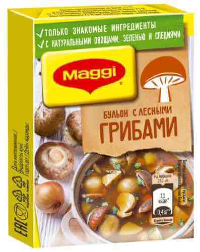 Бульон Maggi с лесными грибами в кубиках 72г арт. 674309