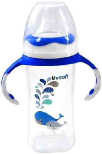 Бутылочка детская Uviton для кормления широкое горлышко 270мл арт. 1212860