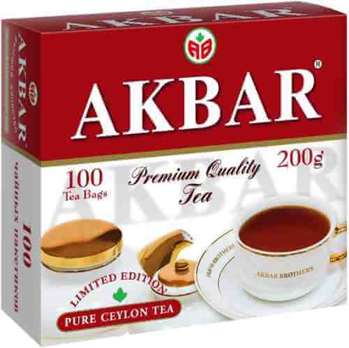 Чай черный Akbar 100 Years байховый 100*2г арт. 402600