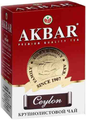 Чай черный Akbar Ceylon 100г арт. 443501