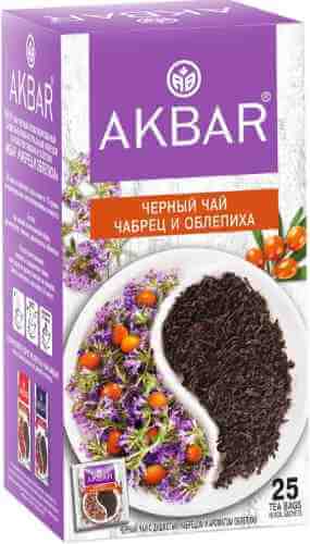Чай черный Akbar Чабрец и Облепиха 25*1.5г арт. 1000331