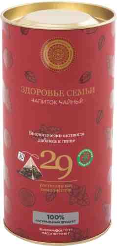 Чай черный Фабрика Здоровых Продуктов Здоровье Семьи 30*2г арт. 956123