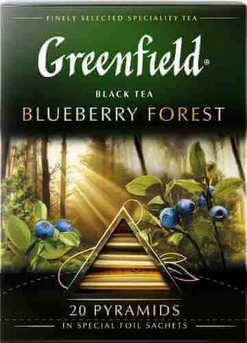 Чай черный Greenfield Blueberry Forest 20*1.8г арт. 307420