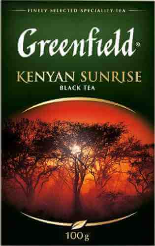 Чай черный Greenfield Kenyan Sunrise 100г арт. 307394