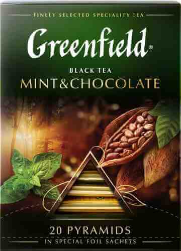 Чай черный Greenfield Mint&Chocolate 20*1.8г арт. 330229