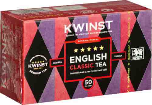 Чай черный Kwinst Английский Классический 50*2г арт. 983515