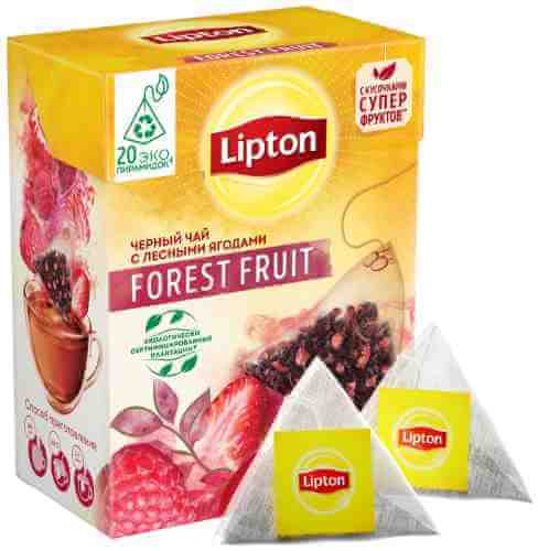 Чай черный Lipton Forest Fruit 20*1.7г арт. 312598
