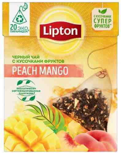 Чай черный Lipton Peach Mango 20*1.8г арт. 1187184