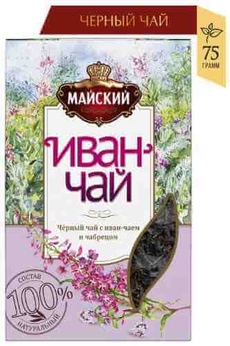 Чай черный Майский Иван-чай с чабрецом 75г арт. 521080