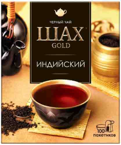 Чай черный Шах Gold гранулированный 100*2г арт. 524194