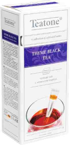 Чай черный Teatone с чабрецом 15*1.8г арт. 446508