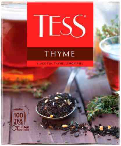 Чай черный Tess Thyme с чабрецом и цедрой лимона 100*1.5г арт. 978953