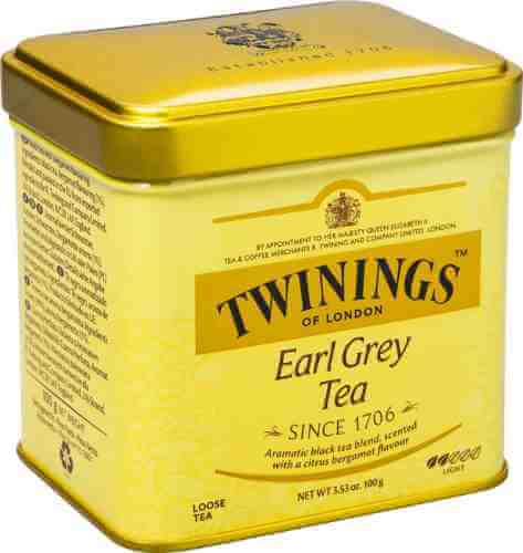 Чай черный Twinings Earl Grey 100г арт. 304465