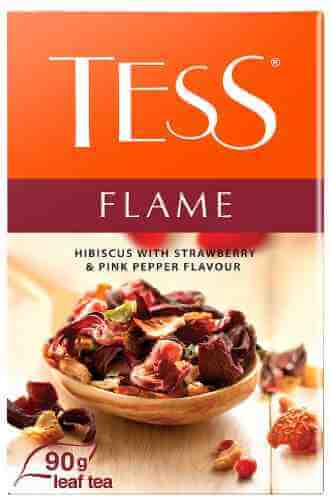 Чай фруктовый Tess Flame с земляникой и розовым перцем 90г арт. 872592