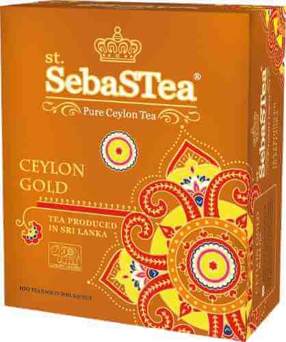 Чай SebaStea Ceylon gold черный 100*2г арт. 1031544