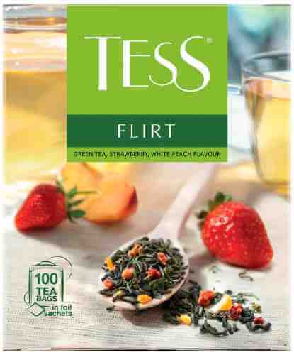 Чай Tess Flirt зеленый 100*1.5г арт. 976848