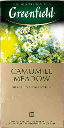 Чай травяной Greenfield Camomile Meadow 25*1.5г арт. 342369