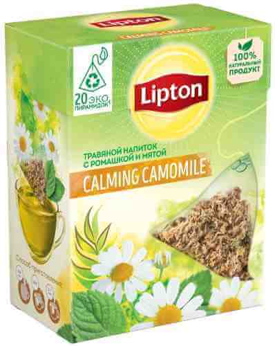 Чай травяной Lipton Calming Camomile с ромашкой и мятой 20*0.7г арт. 461367