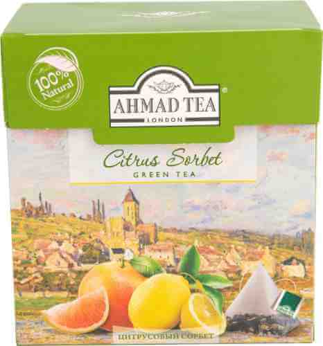Чай зеленый Ahmad Tea Citrus Sorbet 20*1.8г арт. 678796
