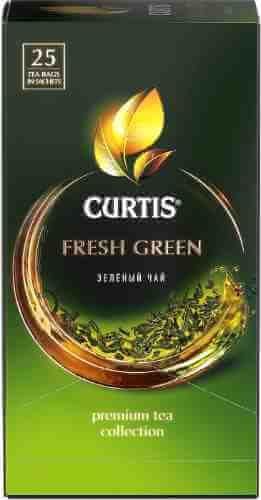 Чай зеленый Curtis Fresh Green 25*1.7г арт. 1031297