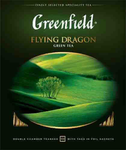 Чай зеленый Greenfield Flying Dragon 100*2г арт. 531309