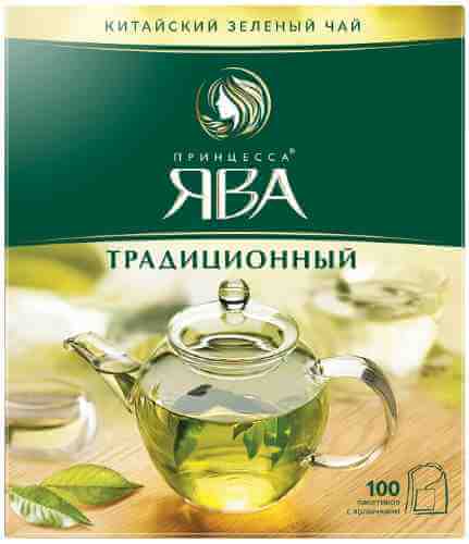 Чай зеленый Принцесса Ява Традиционный 100*2г арт. 840656