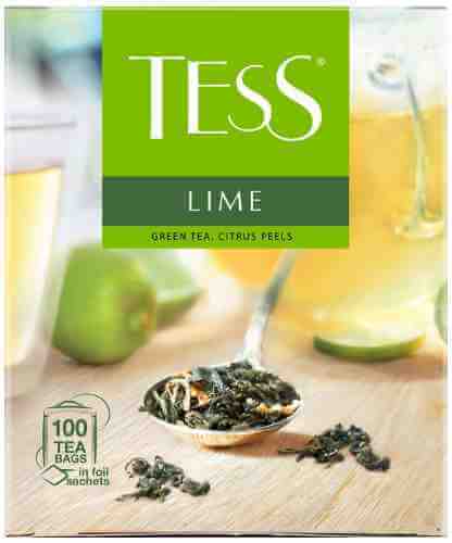 Чай зеленый Tess Lime 100*1.5г арт. 307423