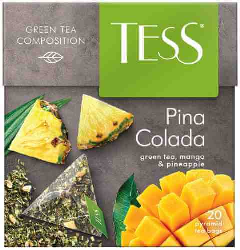 Чай зеленый Tess Pina Colada 20*1.8г арт. 344400