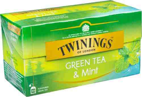 Чай зеленый Twinings с мятой 25*1.5г арт. 304471