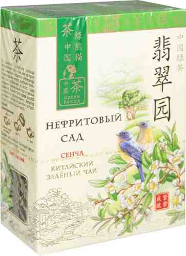 Чай зеленый Зеленая Панда Нефритовый сад 100г арт. 552481