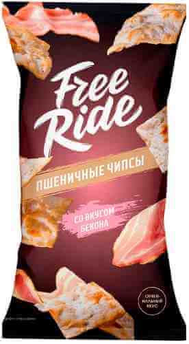 Чипсы Free Ride пшеничные со вкусом бекона 50г арт. 1010839