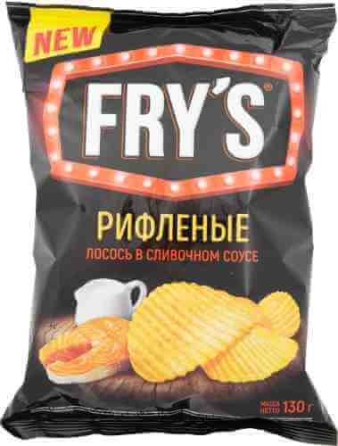 Чипсы Frys Рифленые Лосось в сливочном соусе 130г арт. 966264